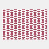 赤い唇 ラッピングペーパーシート (正面)