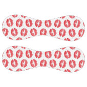 赤い唇、唇のパターン、赤い口紅、キス ソフトボール (パネル)