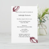 赤い唇 招待状 (スタンド正面)