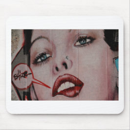 赤い唇(_R) マウスパッド