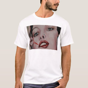 赤い唇 Tシャツ