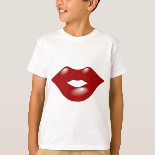 赤い唇 Tシャツ (正面)