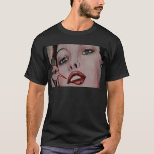 赤い唇 Tシャツ