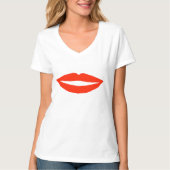 赤い唇 Tシャツ (正面)
