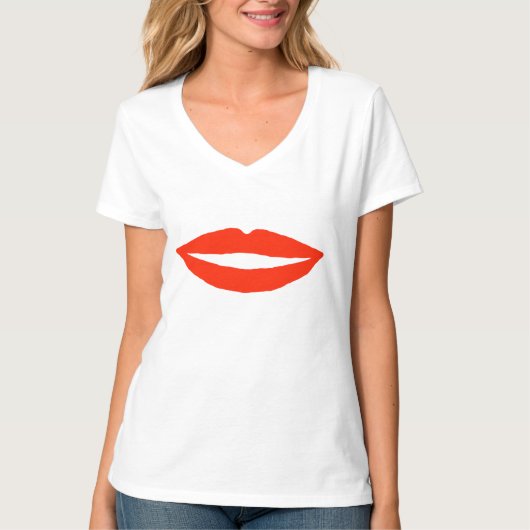 赤い唇 Tシャツ (正面)
