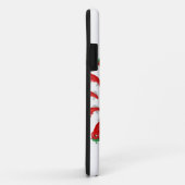 赤い唐辛子のスパイラル・ディーバ Case-Mate iPhoneケース (裏面/右)