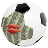 赤い唐辛子サボテンのサッカーボール サッカーボール (3/4)