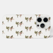赤い喉を持った、またはルビーの喉を持ったハミングバード Case-Mate iPhoneケース (裏面 (横))