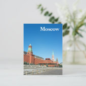 赤い四角。モスクワ ポストカード (スタンド正面)
