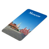 赤い四角。モスクワ マグネット (左側)