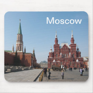 赤い四角。ロシア,モスクワ マウスパッド
