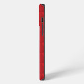 赤い四角 iPhoneケース (左側面)