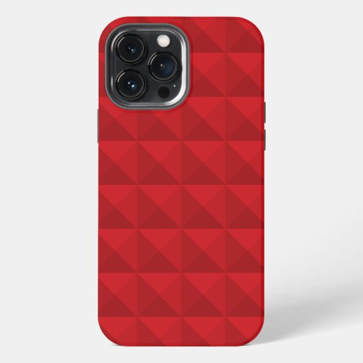 赤い四角 iPhoneケース (裏面)