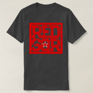 赤い四角 Tシャツ