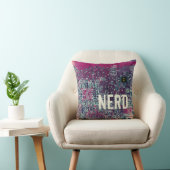 赤い回路基板おたくレトロデザイン クッション (椅子)