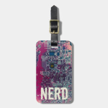 赤い回路基板おたくレトロデザイン