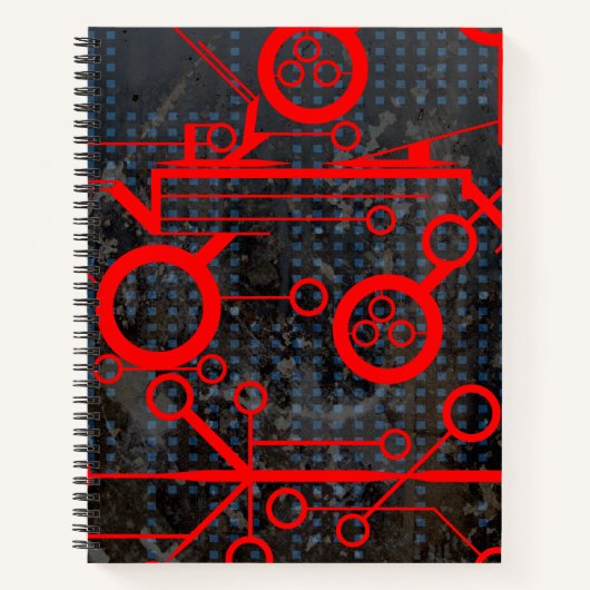 赤い回路 ノートブック (正面)