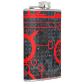 赤い回路 フラスク (右)