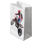 赤い土のバイク スモールペーパーバッグ (正面アングル)