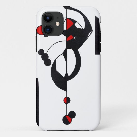 赤い地域デザインCase-Mate iPhone 11ケース Case-Mate iPhoneケース (裏面)