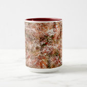 赤い地面の下の綿または岩の下のエイサーの森 マグカップ (中央)