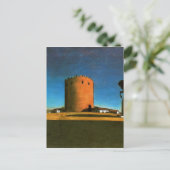 赤い塔byジョルジオ・デ・チリコ1913 ポストカード (スタンド正面)