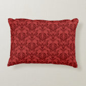 赤い壁紙 アクセントクッション (裏面)