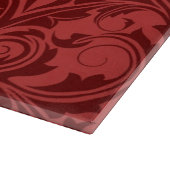 赤い壁紙 カッティングボード (角)