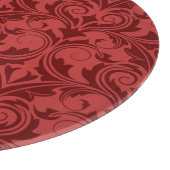 赤い壁紙 カッティングボード (角)