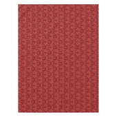 赤い壁紙 テーブルクロス (正面)