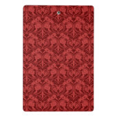 赤い壁紙 ミニクリップボード (裏面)