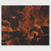 赤い壁紙 ラッピングペーパー (フラット)