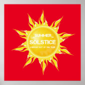 赤い夏の至年間で最も長い日 ポスター (正面)