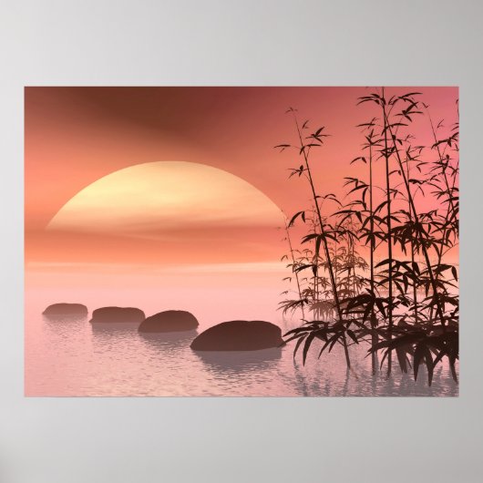 赤い夕日までの手順 ポスター (正面)