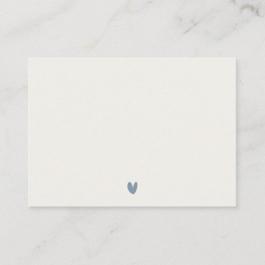 赤い夕暮れブルーのライトハウスブック エンクロージャーカード (裏面)