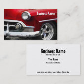 赤い夜明けChevy 名刺 (正面/裏面)