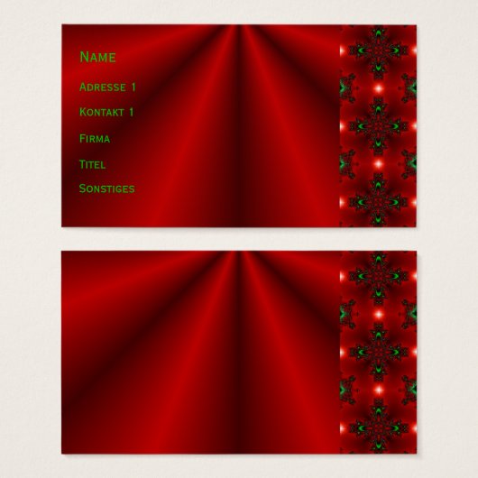 赤い夢 (正面&裏面)