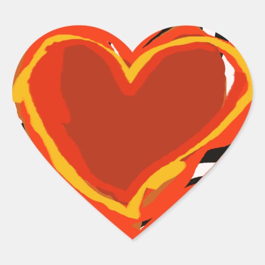 赤い大恋愛、ハート ハートシール (正面)