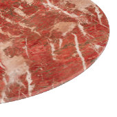 赤い大理石の床、高解像度テクスチャ。 カッティングボード (角)