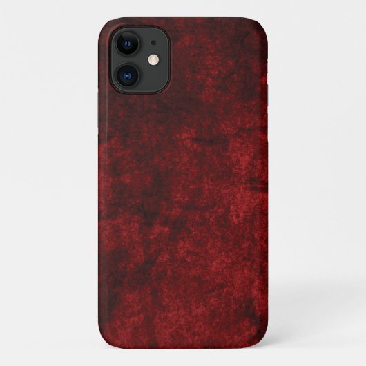 赤い大理石ケースメイトKoluy There Apple iPhone 11 Case-Mate iPhoneケース (裏面)