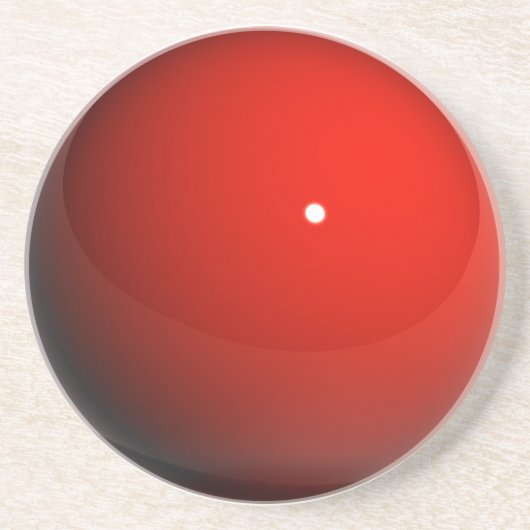 赤い大理石 コースター (正面)