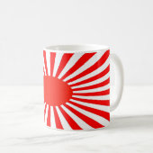 赤い太陽 コーヒーマグカップ (正面右)
