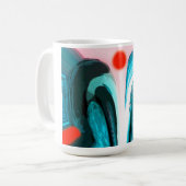 赤い太陽 コーヒーマグカップ (正面左)