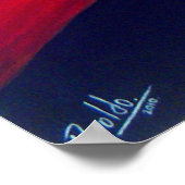 赤い太陽 ポスター (角)