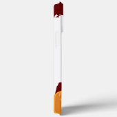 赤い女の子とアフロと金ゴールドサングラス Case-Mate iPhoneケース (裏面 / 右)