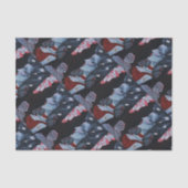 赤い女王のハートのアリスの不思議の国のバラのゴシックの芸術 薄葉紙 (正面)