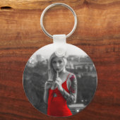 赤い女 キーホルダー (正面)