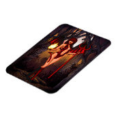 赤い女 マグネット (左側)