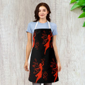 赤い妖精 エプロン