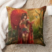 赤い妖精 クッション (ブランケット)